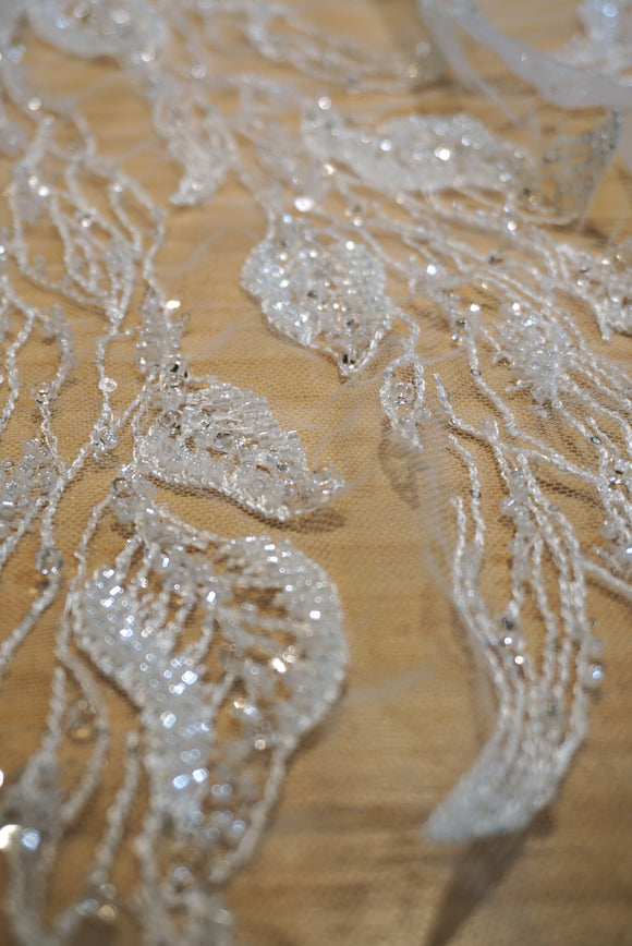 Bead Sequin Embroidery Lace H5588CS