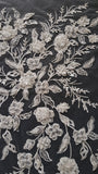 3D Flora Embroidery Lace 16HMFS-CS