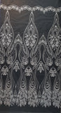 3D Flora Embroidery Lace S0690-1-C