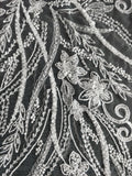 [CLASSIC] Bead Sequin Embroidery Lace H5561C