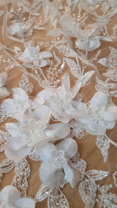 [2023 NEW] 3D Flora Embroidery Lace 38HMFS-CS
