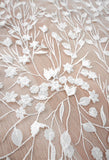 [TOP 1] Chiffon 3D Flower Lace H5036-1C