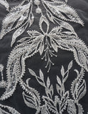 [order to produce] Bead Sequin Embroidery Lace H5491CS