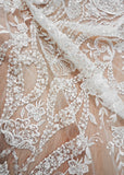 [EMPIRE] Bead Sequin Embroidery Lace H5559C