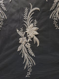 [order to produce] Bead Sequin Embroidery Lace H5584-1C
