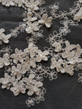 [2022 NEW] 3D Flora Embroidery Lace H5637C
