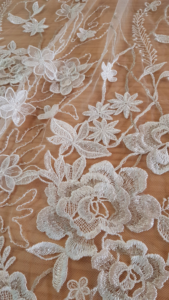 [order to produce] 3D Flower Lace S0446-1CS